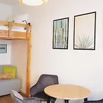 Green Apartment N40 Cosy Studio For 3 Guests, Terrace