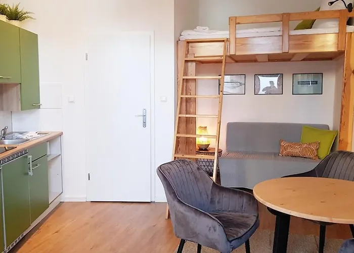 Green Apartment N40 Cosy Studio For 3 Guests, Terrace