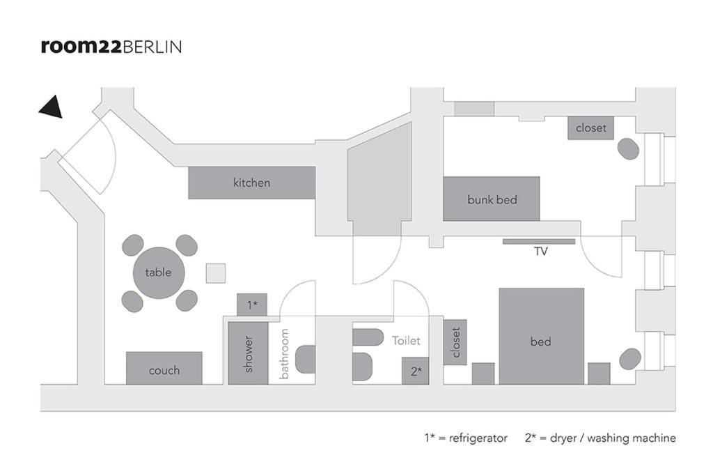 P22 22 Prenzlauer Berg Apartamento *