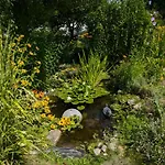 Ferienhaus Im Idyllischen Garten