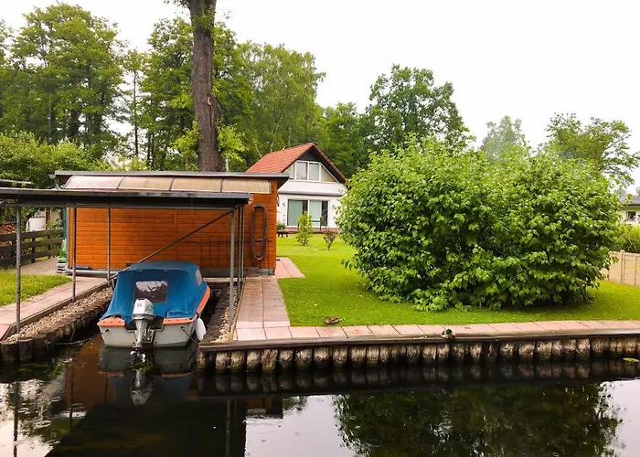 Ferienhaus Direkt An Der Spree Mit Whirlpool Und Sauna