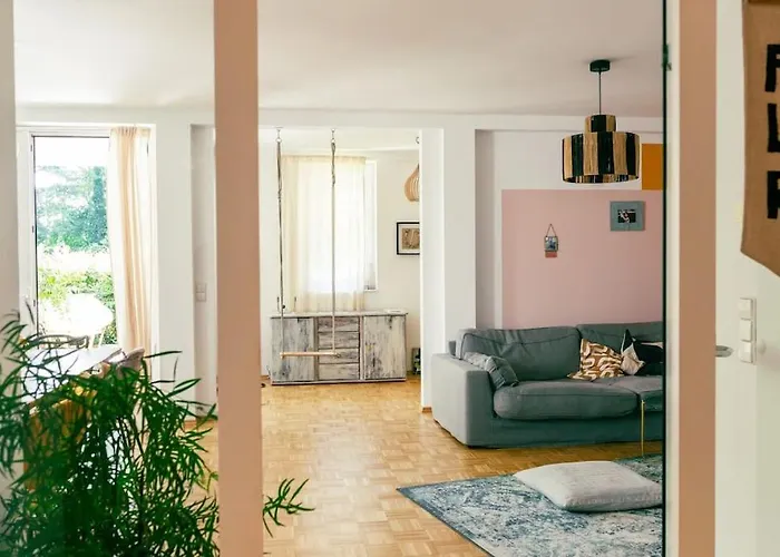 Wohnung Am See & Wald, Mit Garten Und Familienbett