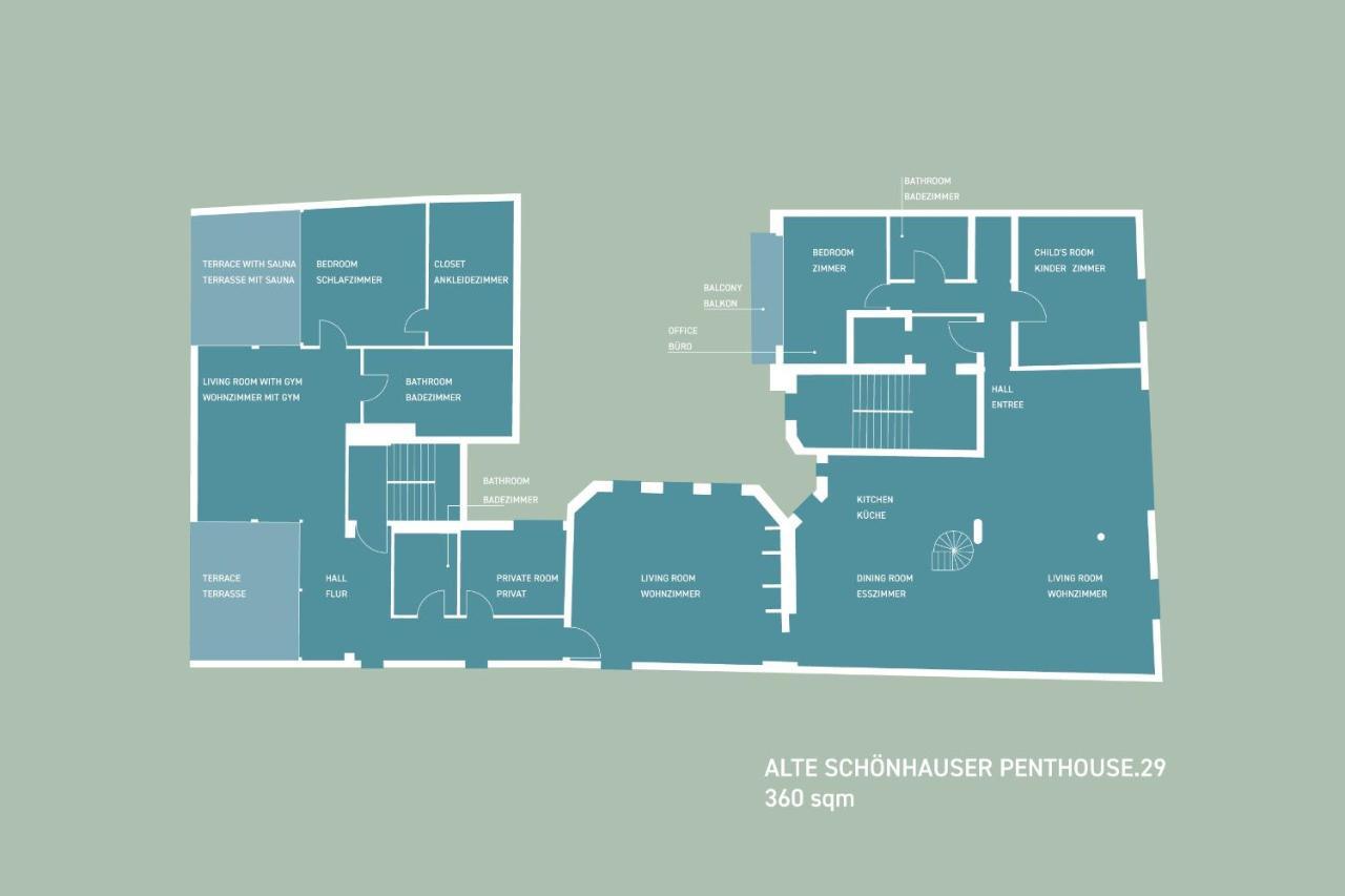 Apartment Alte Schoenhauser Penthouse By Suite030 *