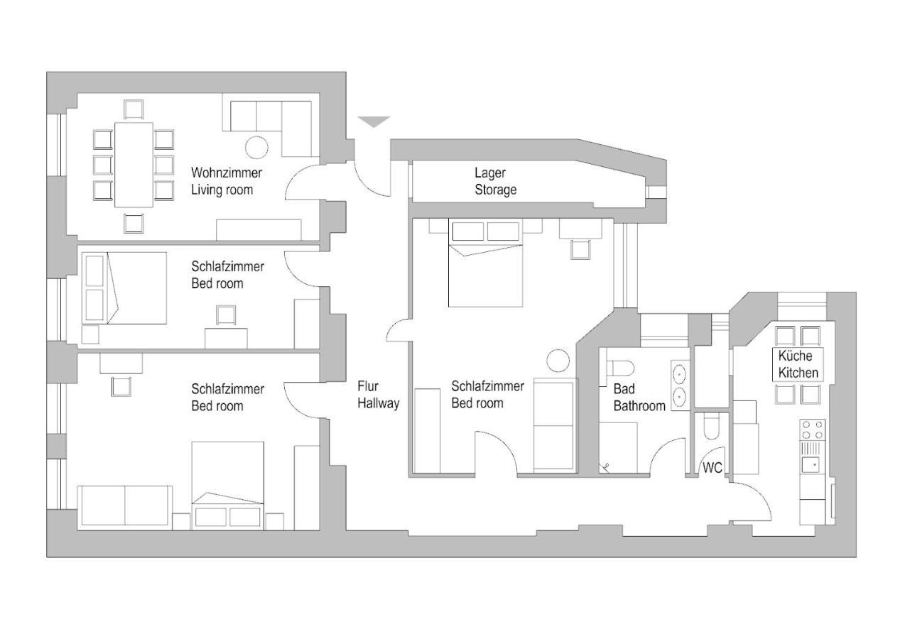 Apartment 33 K Next To Alexanderplatz