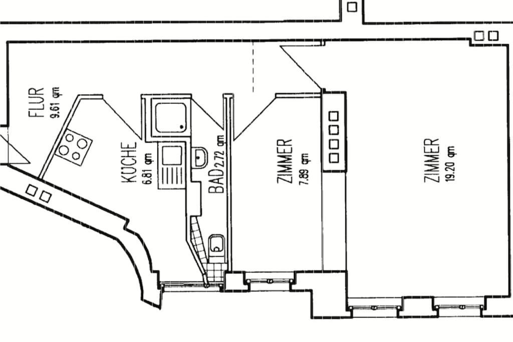 Apartamento Zentrale Altbauwohnung Im Helmholtzkiez Berlim
