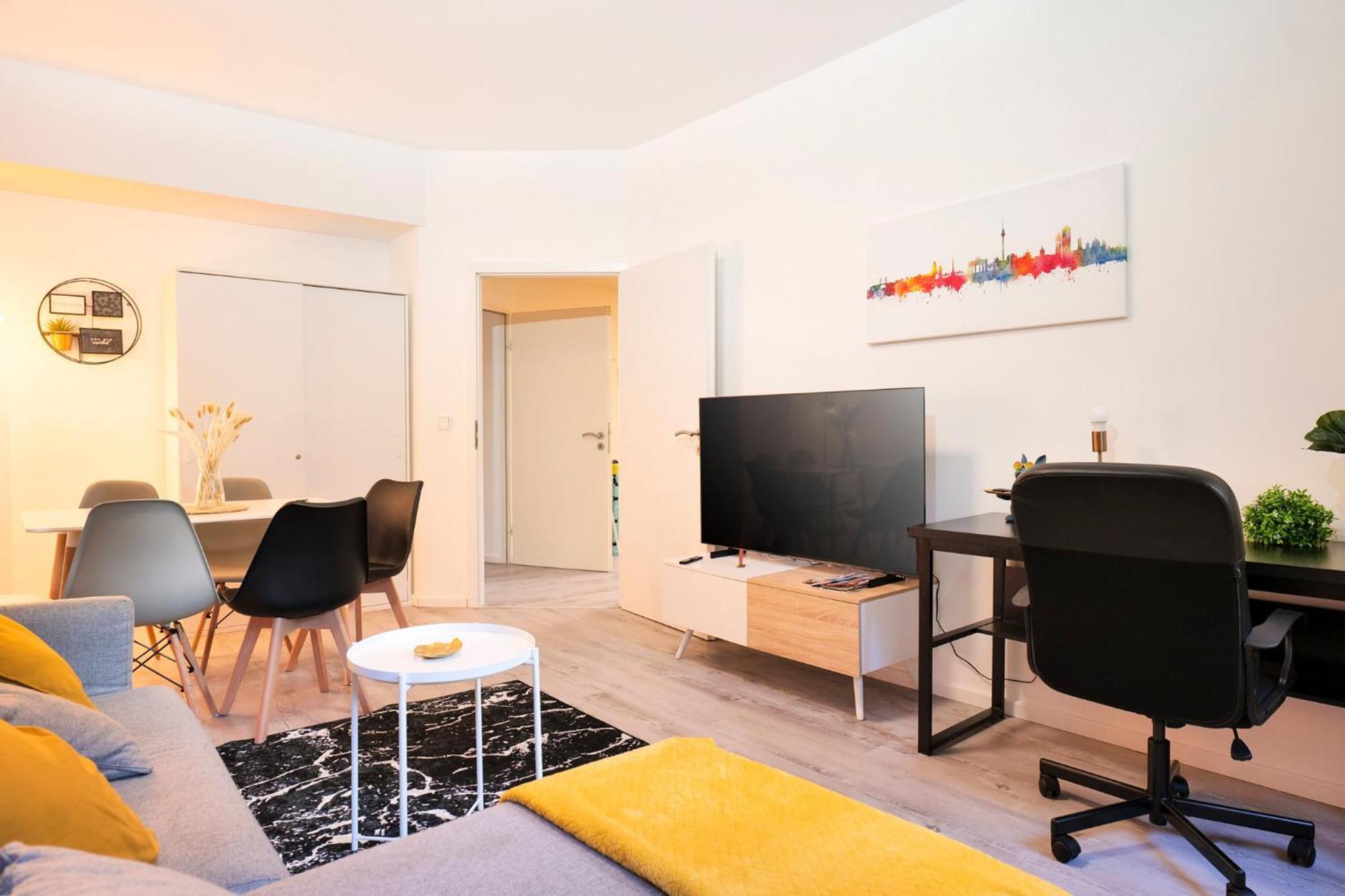 Apartment Blue Chili 31 - Stadtwohnung Fuer 7 - Modern Zentral Karlshorst Wlan Berlin