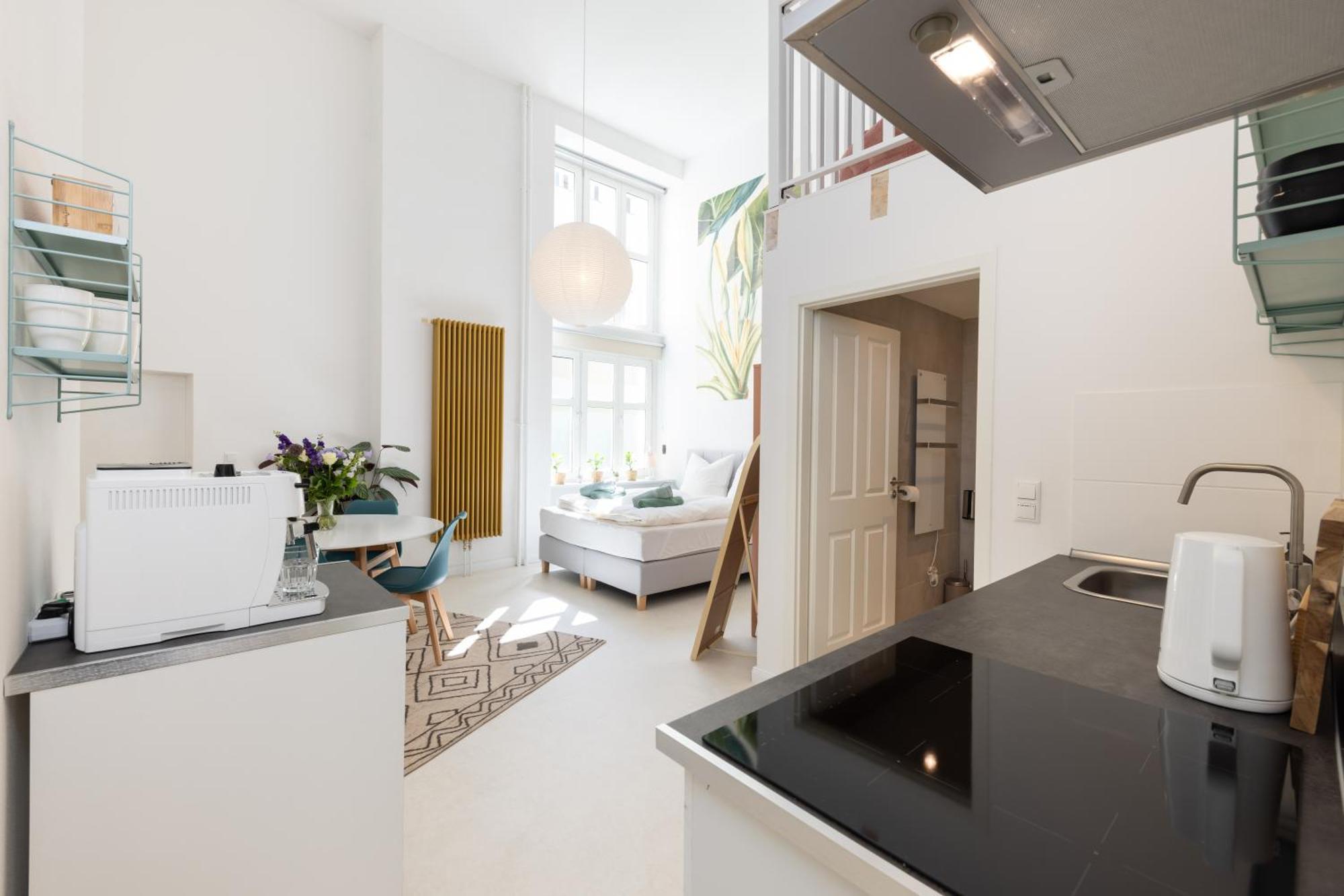 Great 2-room Loft With 2 Bathrooms And 2 Kitchen Apartamento *