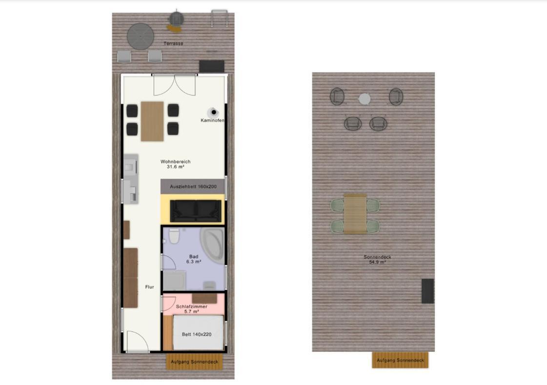 Hausboot Insel Valentinswerder Apartment *
