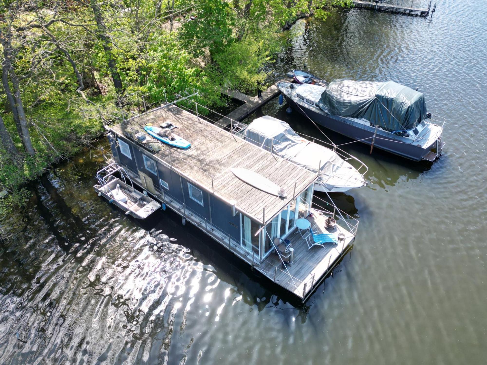 Apartment Hausboot Insel Valentinswerder Berlin