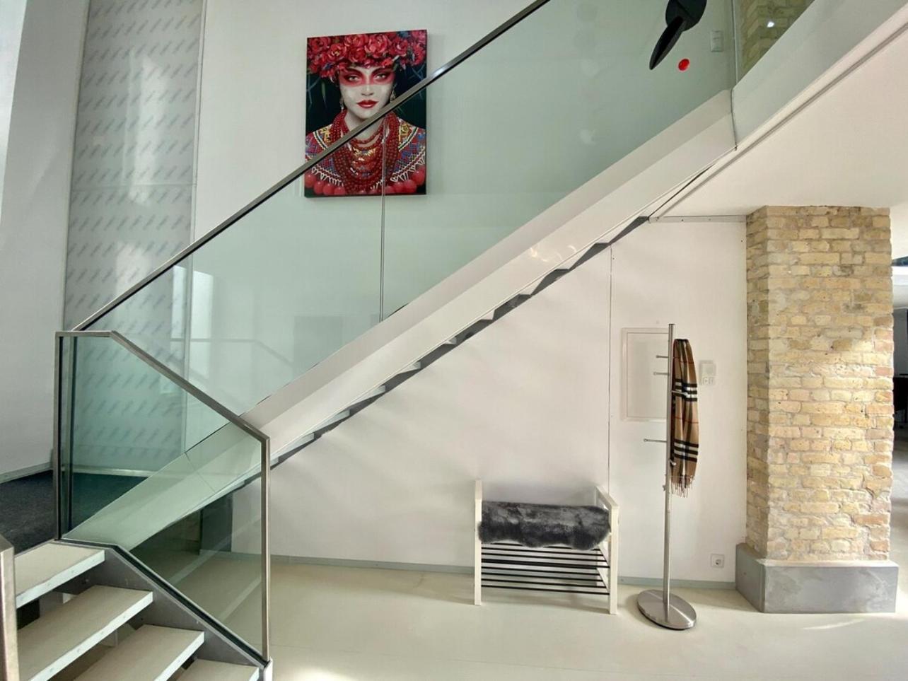 Apartment Loft With Pool Table, Kitchen Island & Gallery