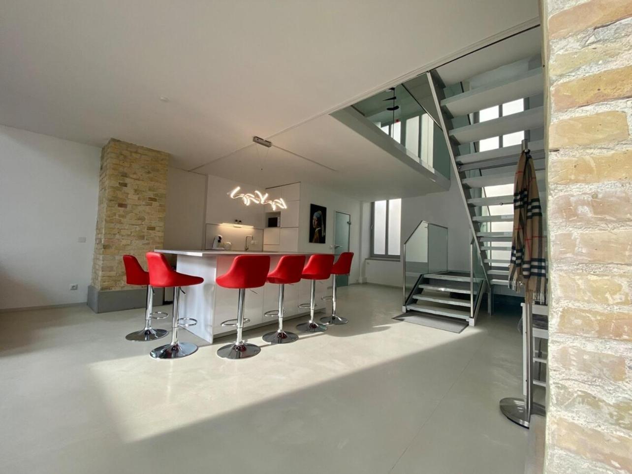 Loft With Pool Table, Kitchen Island & Gallery *