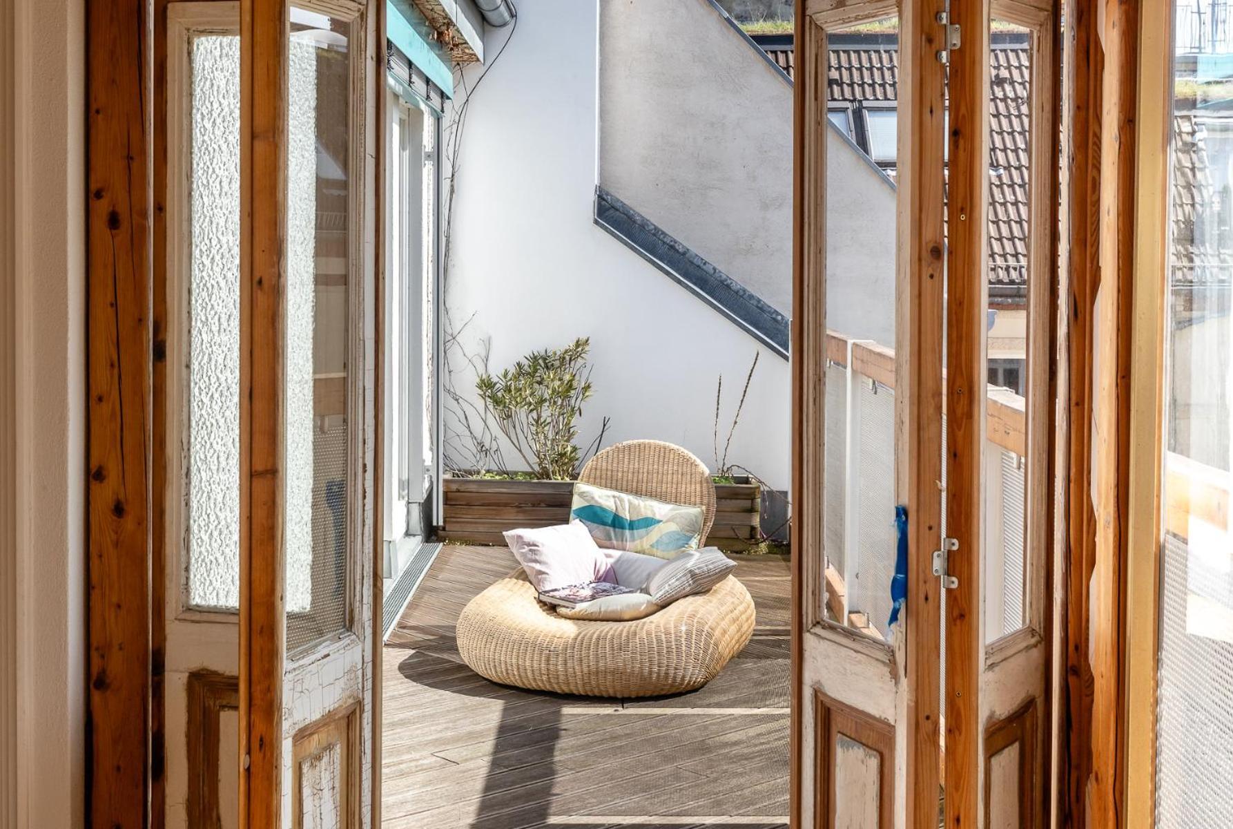 Floor Penthouse With Garden Apartment