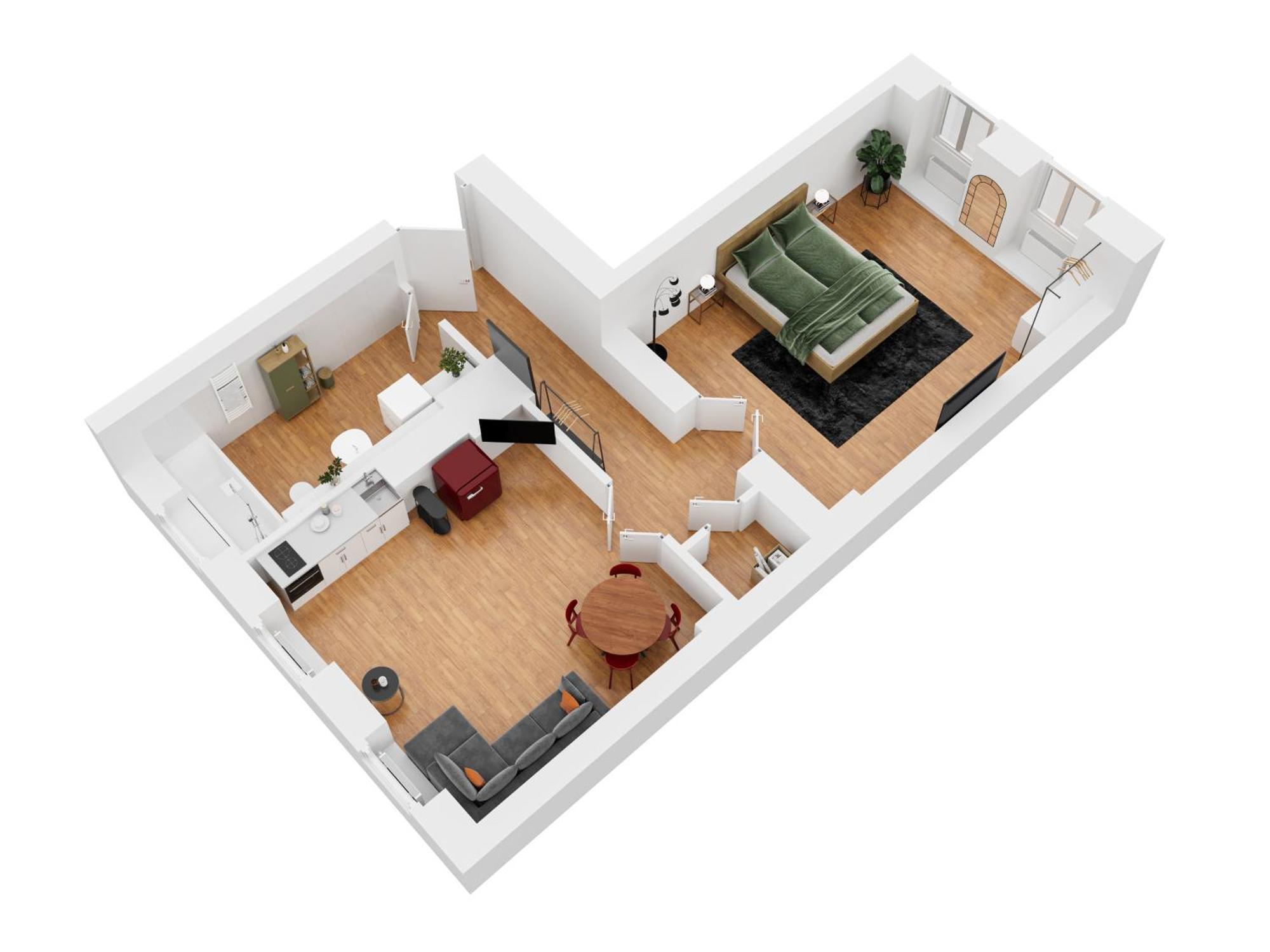 Apartment Stylische Altbauwohnung Zentral In Kreuzberger Kiezlage