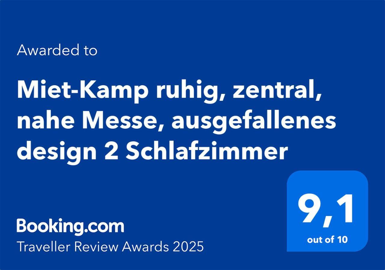 Miet-kamp Ruhig, Zentral, Nahe Messe, Ausgefallenes Design 2 Schlafzimmer * Berlin