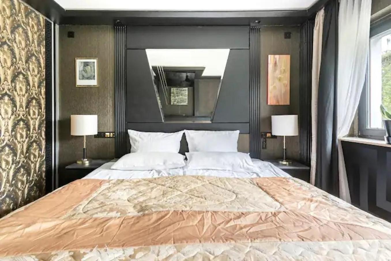 Miet-kamp Ruhig, Zentral, Nahe Messe, Ausgefallenes Design 2 Schlafzimmer Apartment *