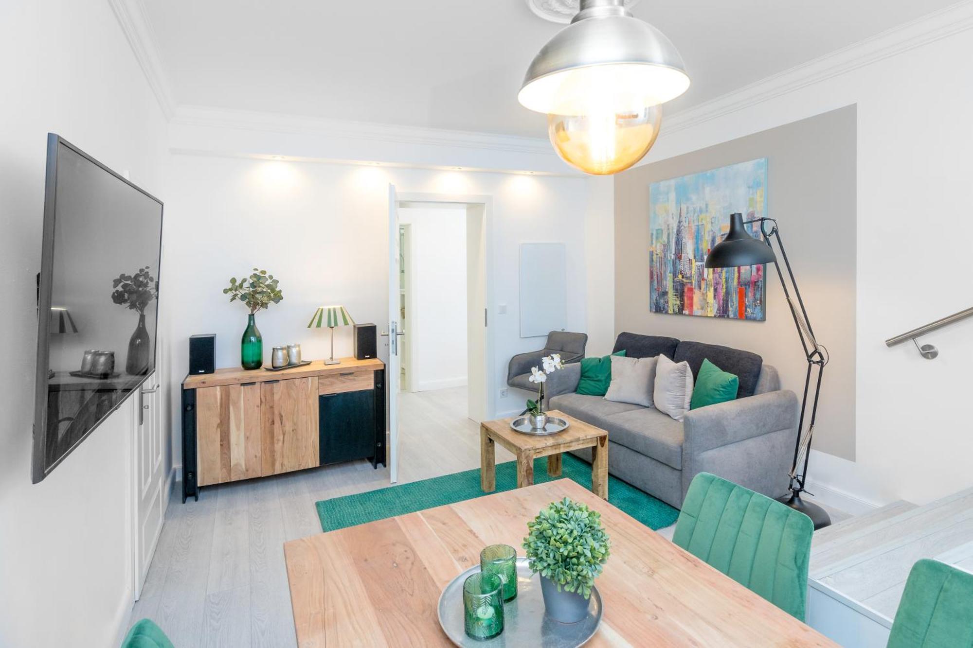 Apartamento The Lachmann Vh, 2br One Living Up To 6 People Berlim