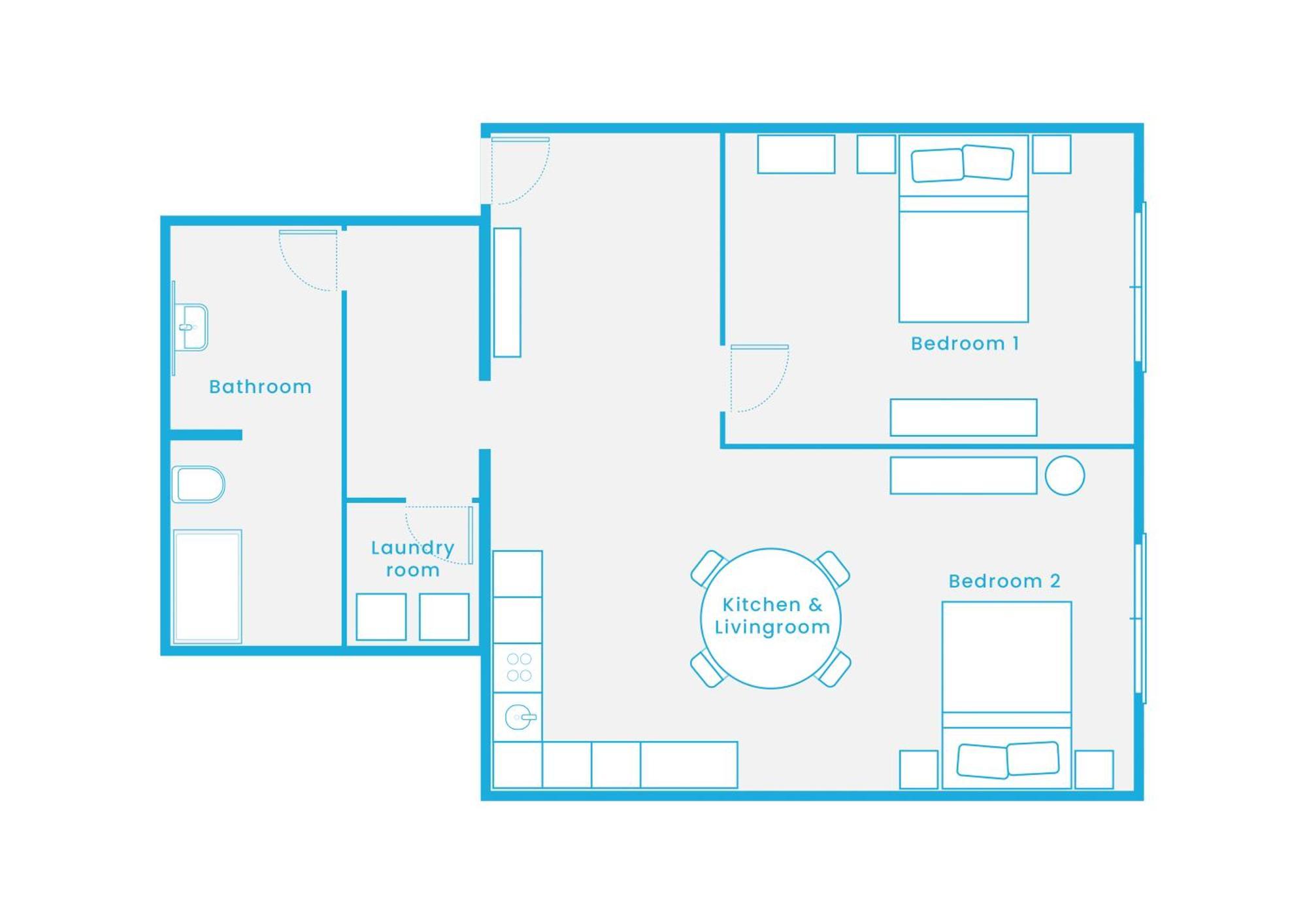 Apartment The Bornholmer - Lovely 2br In Pberg Up To 5 Ppl Berlin