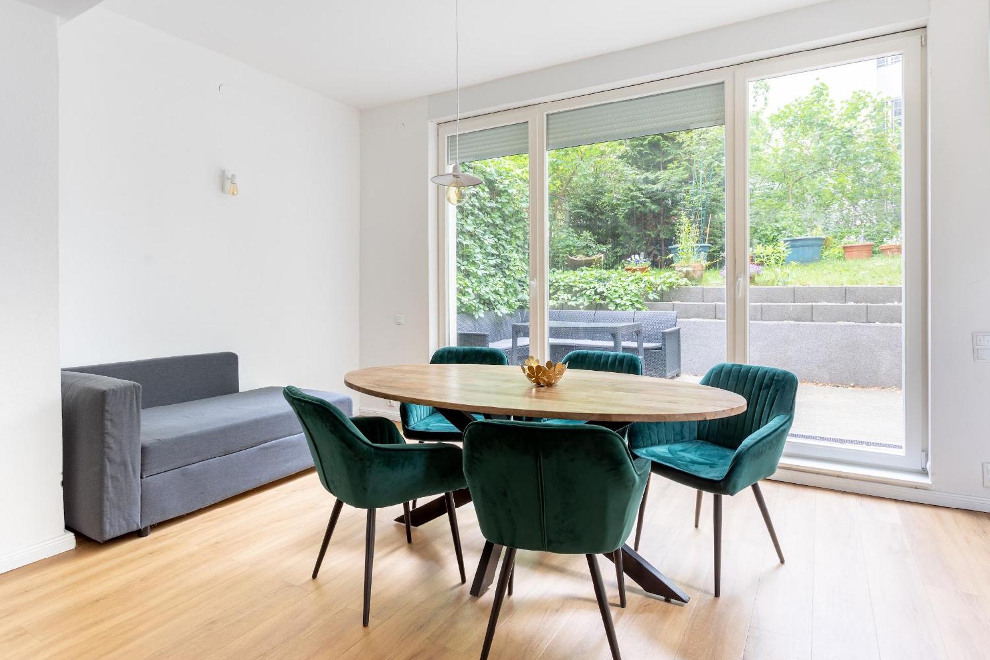 Apartment Global Living - Design I I Beamer I Kitchen I Terrace I