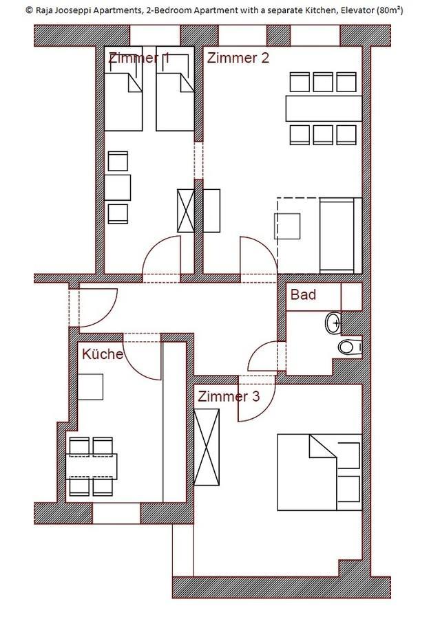 Raja Jooseppi Apartment