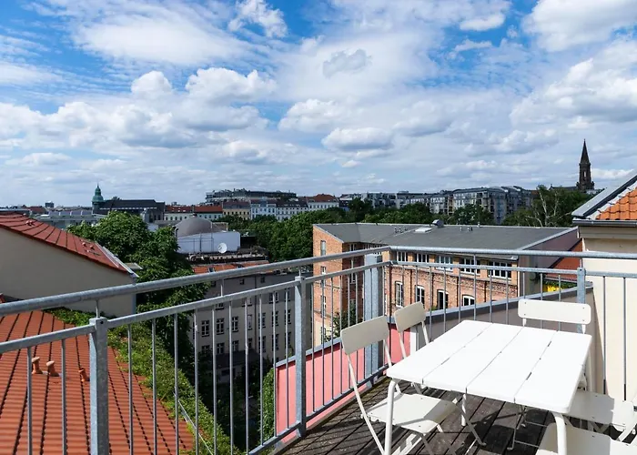 Urban Rooftop Apartment - Berlin Mitte +A/C