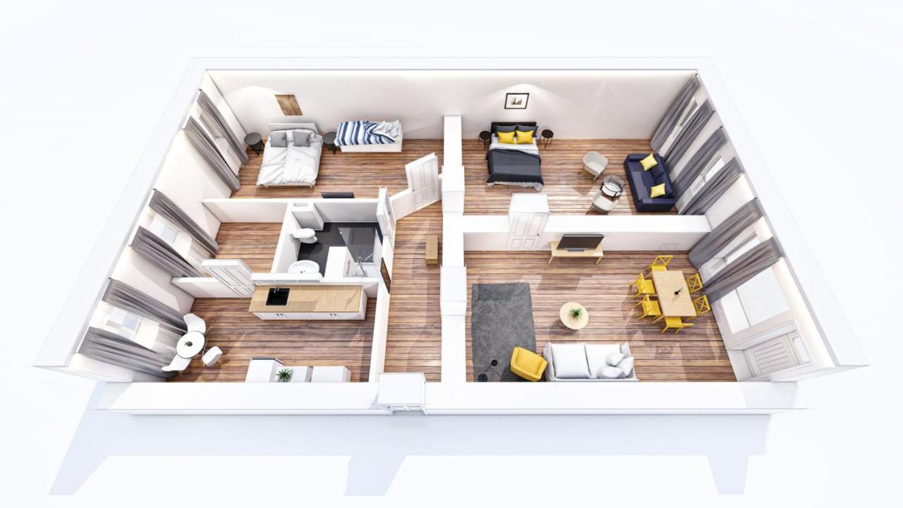 Apartment Bright 2 Bedroom In Convinient Location