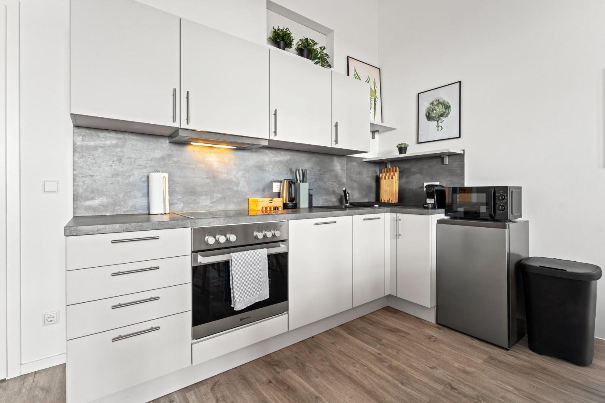 Mint Ueber Der Stadt Parken Kueche Wifi Apartment