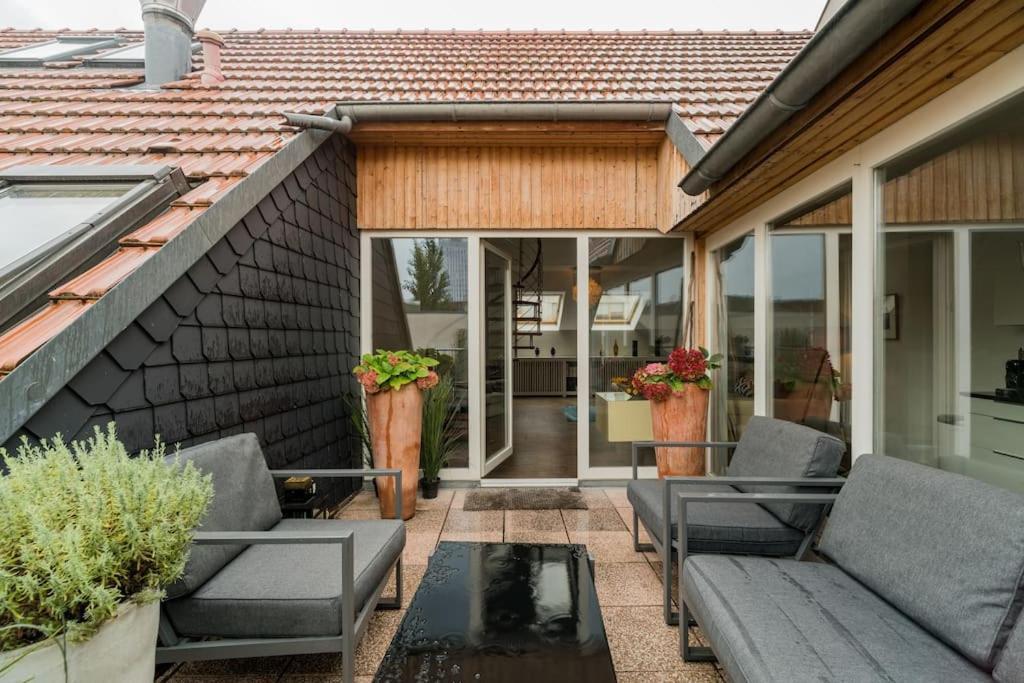 Ruhige Dachwohnung Mit Terrasse Mitte - Spacious Modern Rooftop Loft In Mitte Berlin