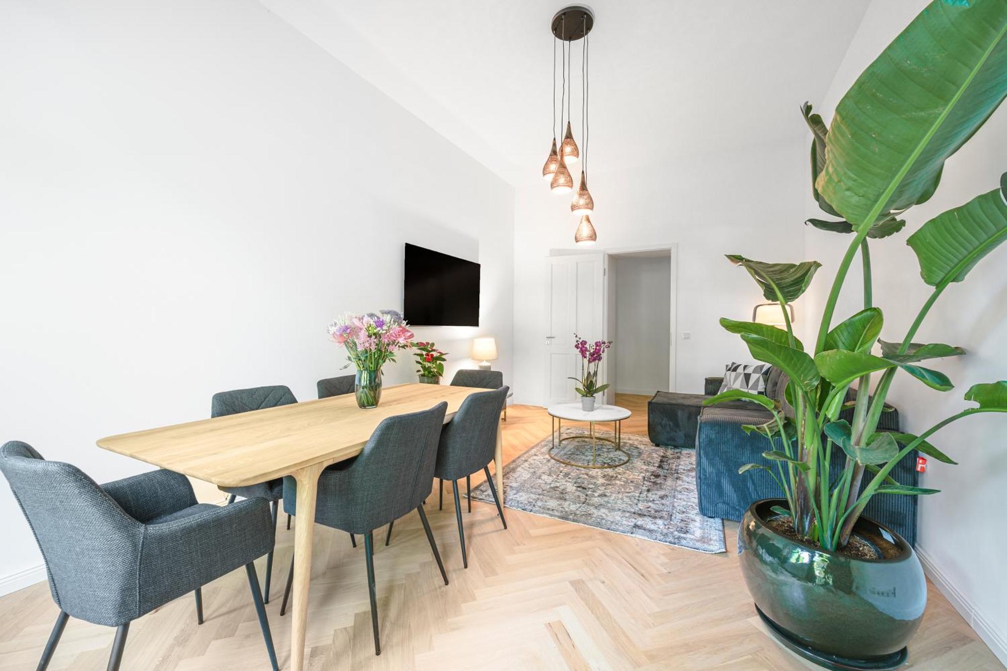 The Bornholmer - 2 Schlafzimmer Ein Whzimmer, Gruppen- & Familienfreundlich Bis 8 Personen * Berlin